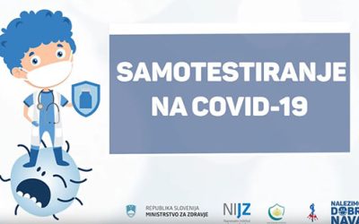 OBVESTILO o samo-testiranju na SARS-CoV-2