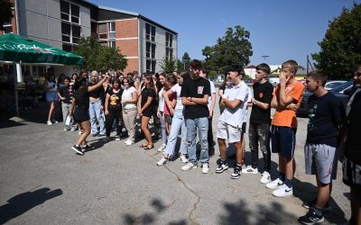 Spoznavni dan in sprejem dijakov 1. letnikov v Dijaško skupnost SŠGT Radenci