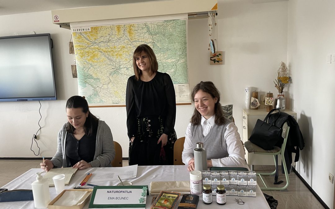 OBISK ŠTUDENTKE NATUROPATIJE PRI PREDMETU VELNES